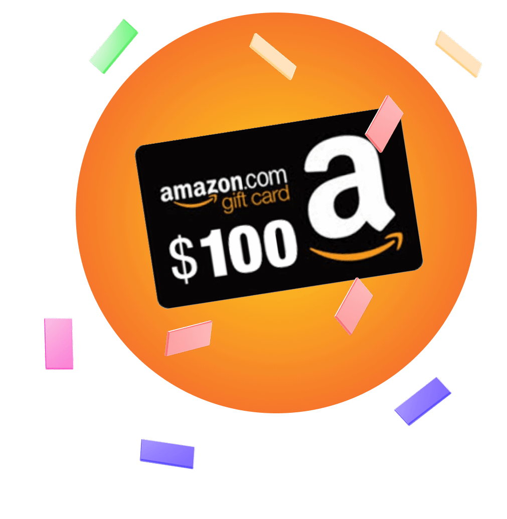 $100 Amazon Gifta card Giveaway Promo