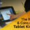 The Pros & Cons of a Tablet Kiosk