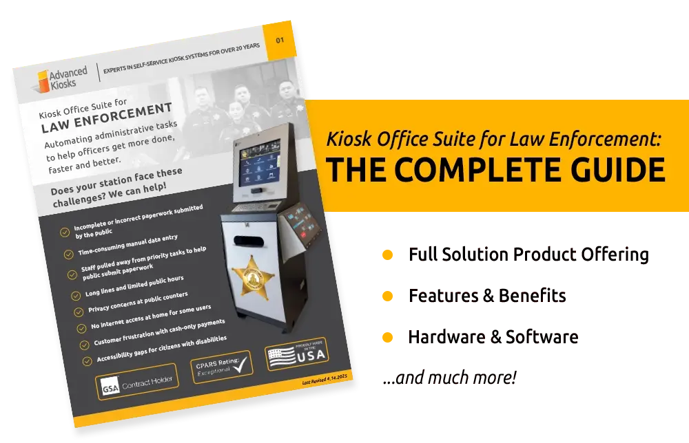 Kiosk Office Suite-Law Enforcement-Brochure