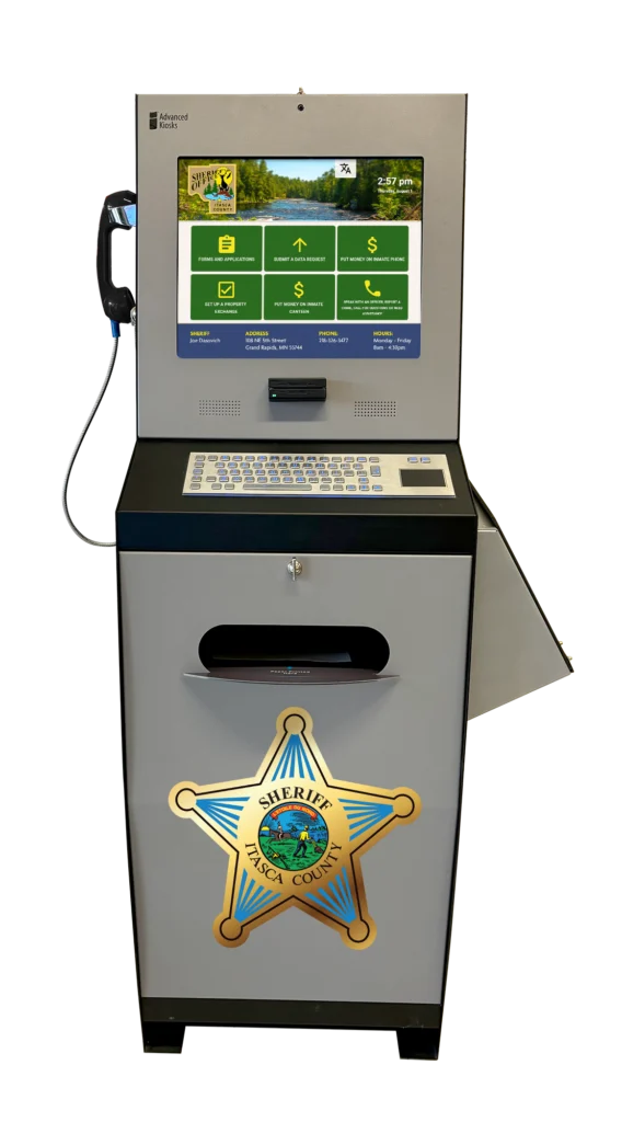 Itasca Sheriffs Office Kiosk Office Suite document kiosk