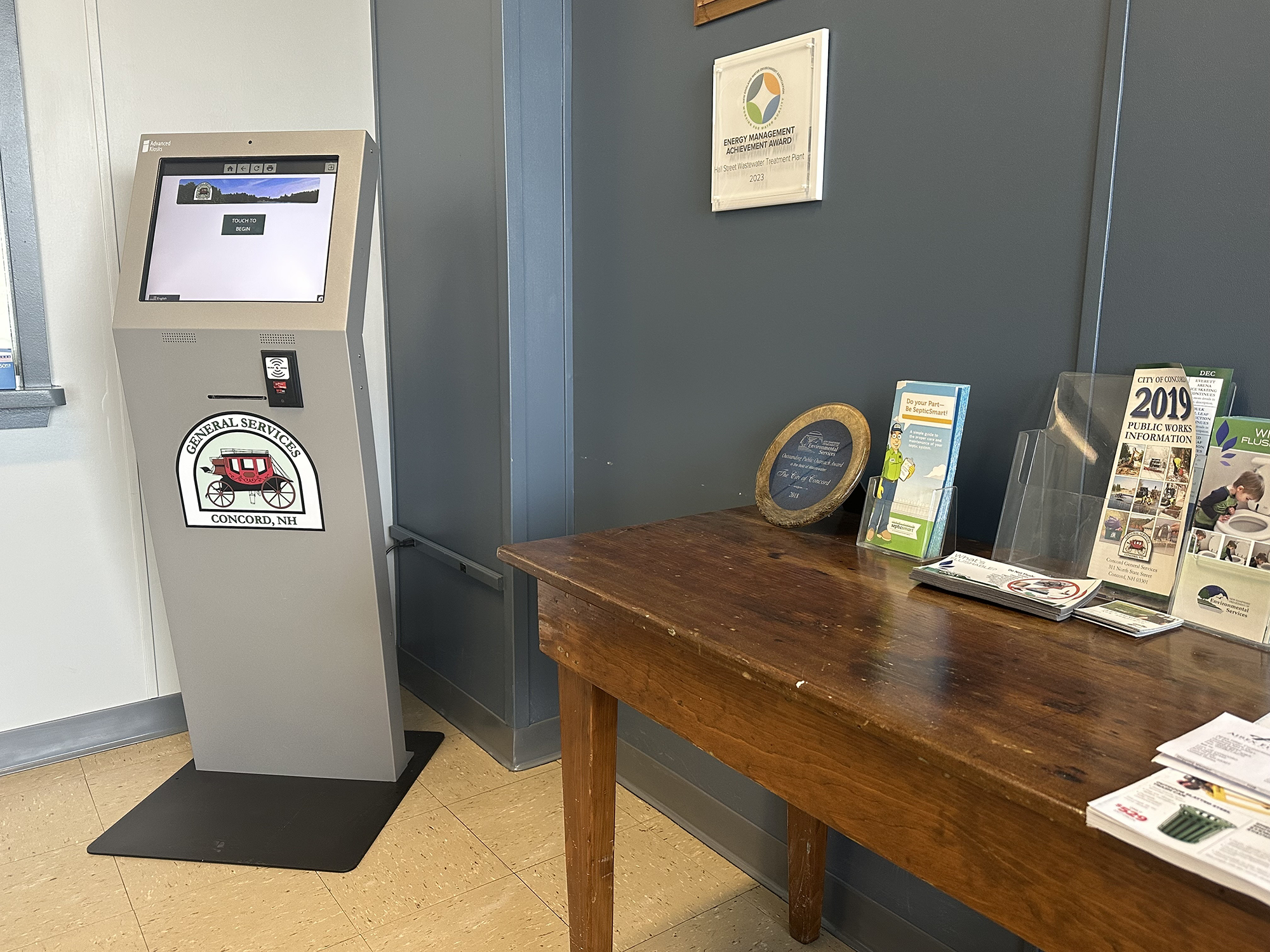 Self Check in Kiosk