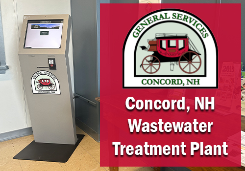 Concord NH Wastewater Treatment Plant customer page graphic