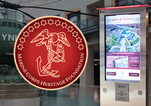 Marine Corps Heritage Foundation customer page graphic