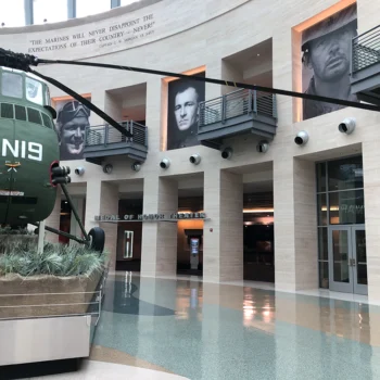 Marine Corps Heritage Foundation atrium Marine Corps Heritage Foundation atrium