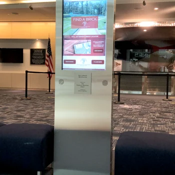 Marine Corps Heritage Foundation brick locator kiosk Marine Corps Heritage Foundation brick locator kiosk