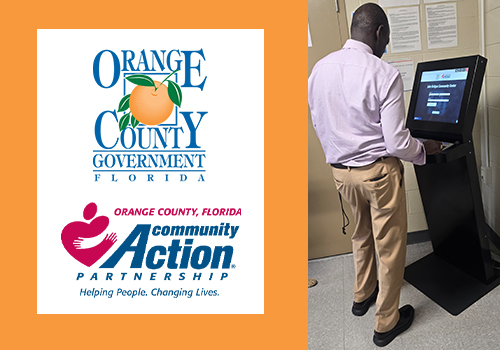 Orange County Community Action customer page graphic