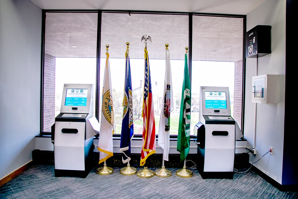 Prince William County Circuit Courthouse self-service station