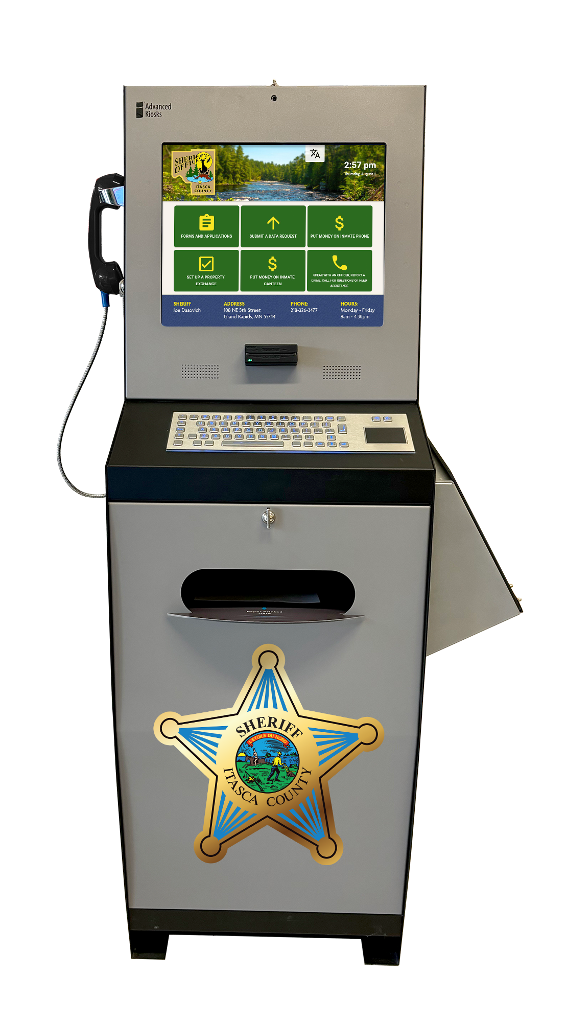 Itasca-Sheriffs-Office-Kiosk-Office-Suite-document-kiosk