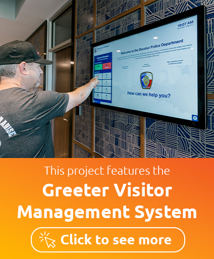 Greeter Visitor Management System Product CTA