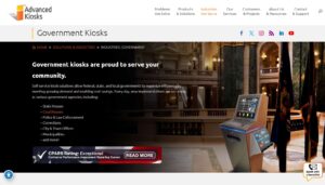 government industry page