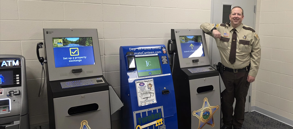 Itasca Sheriffs Office Law Enforcement Industry with Kiosk