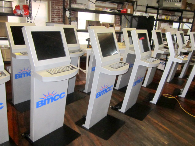 BMCC freestanding kiosks