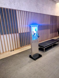 Barnes foundation kiosk