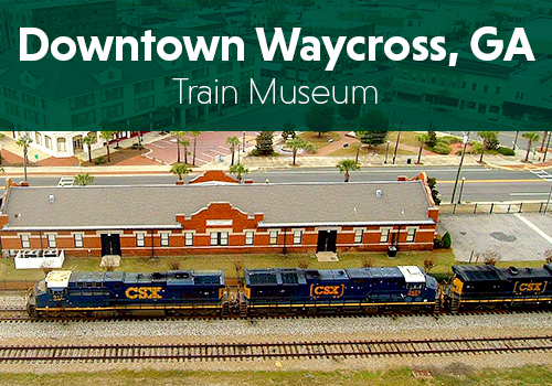 Downtown Waycross Development Authority webpage graphic
