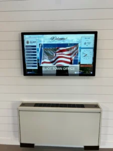 Eliot Maine check-in kiosk