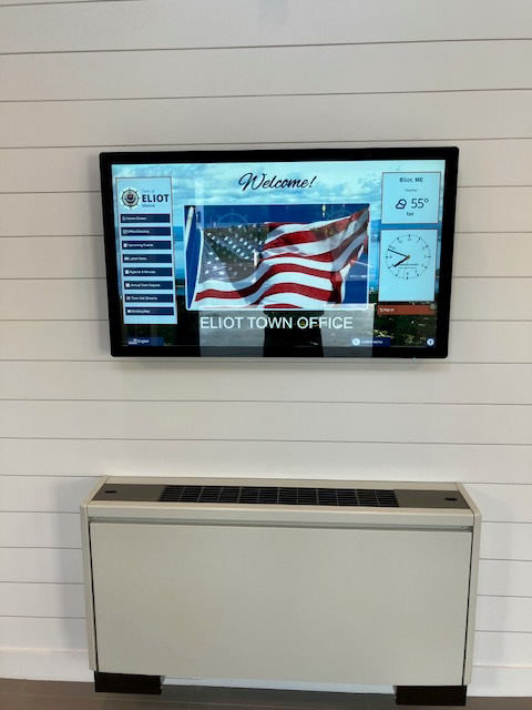 Eliot Maine check-in kiosk