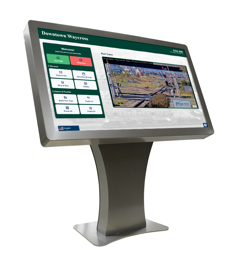 Pinnacle Service kiosk - Downtown Waycross Development Authority