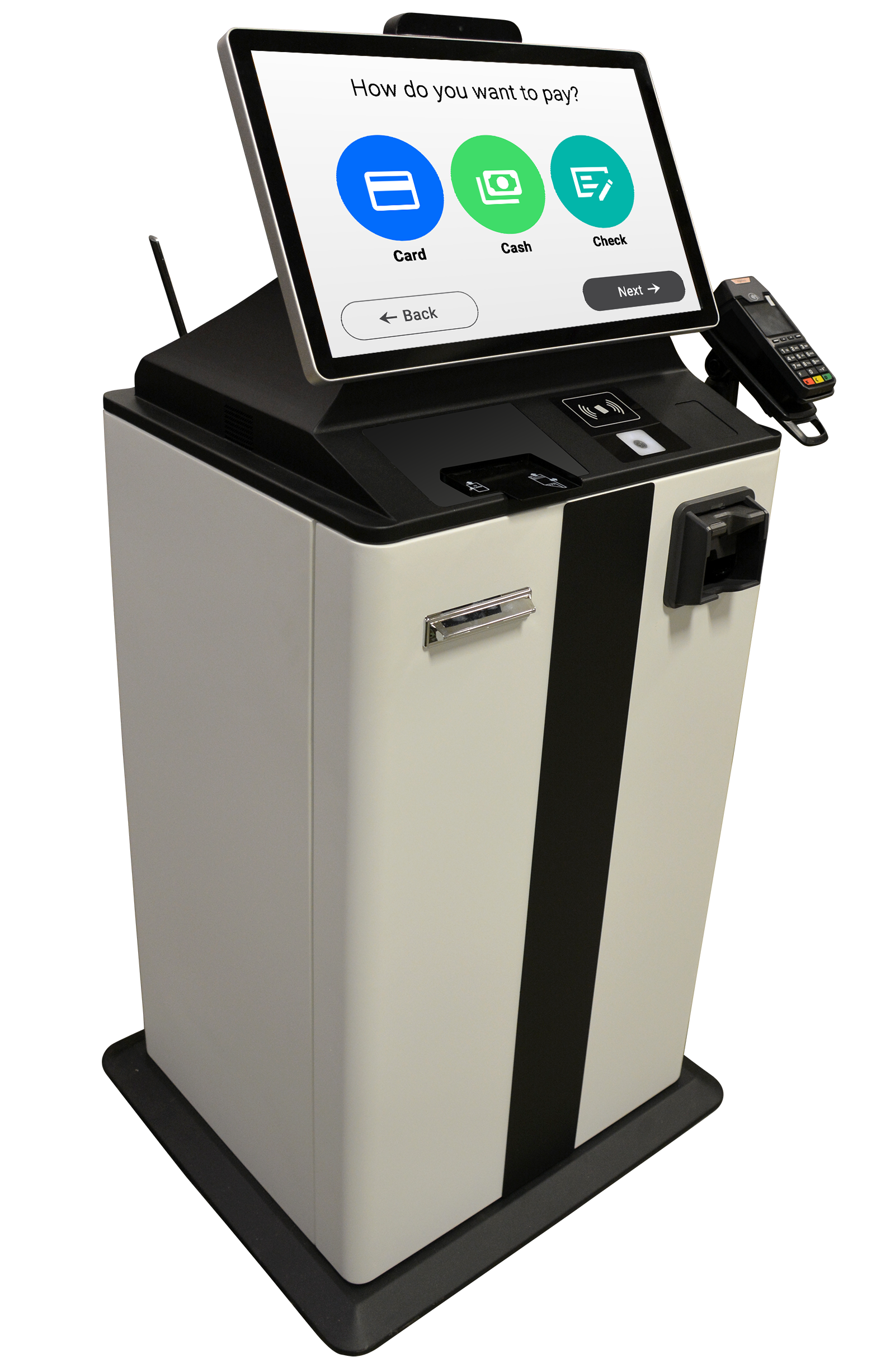 Vault Payment Kiosk side angle