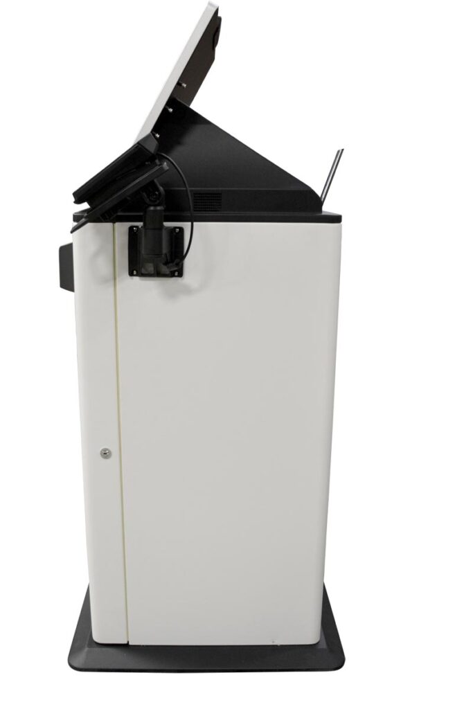 Vault Self-Service Payment Kiosk - Side View