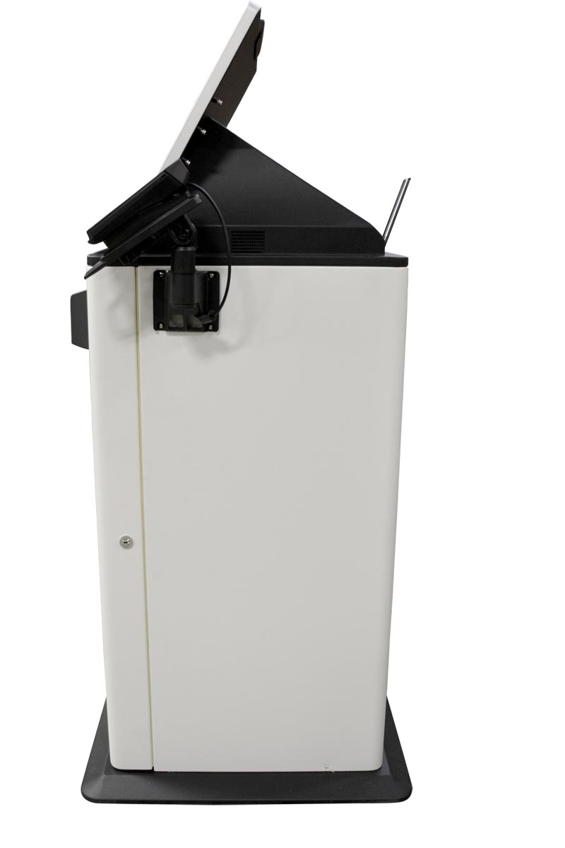 Vault Self-Service Payment Kiosk - Side View