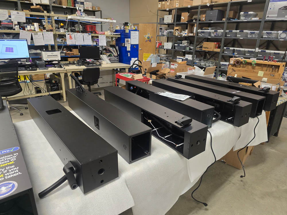 Secure federal self-service kiosks in production