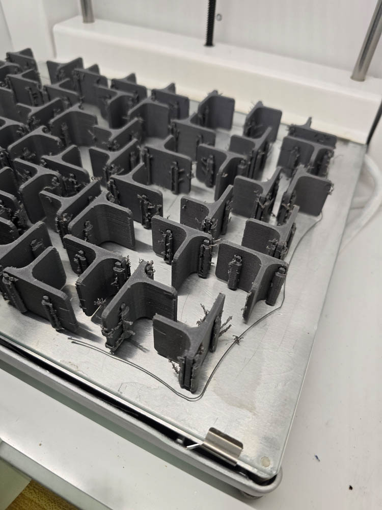 3D Printer Parts for Secure federal kiosk