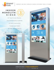 Indoor Monolith Brochure Cover