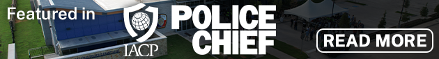 Featured in IACP Police Chief Magazine banner