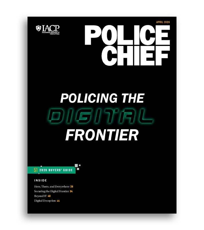 IACP Police Chief Magazine CTA graphic IACP Police Chief Magazine CTA graphic
