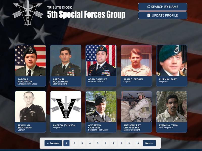 5th special forces-customer page