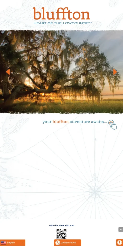 Bluffton Home Screen
