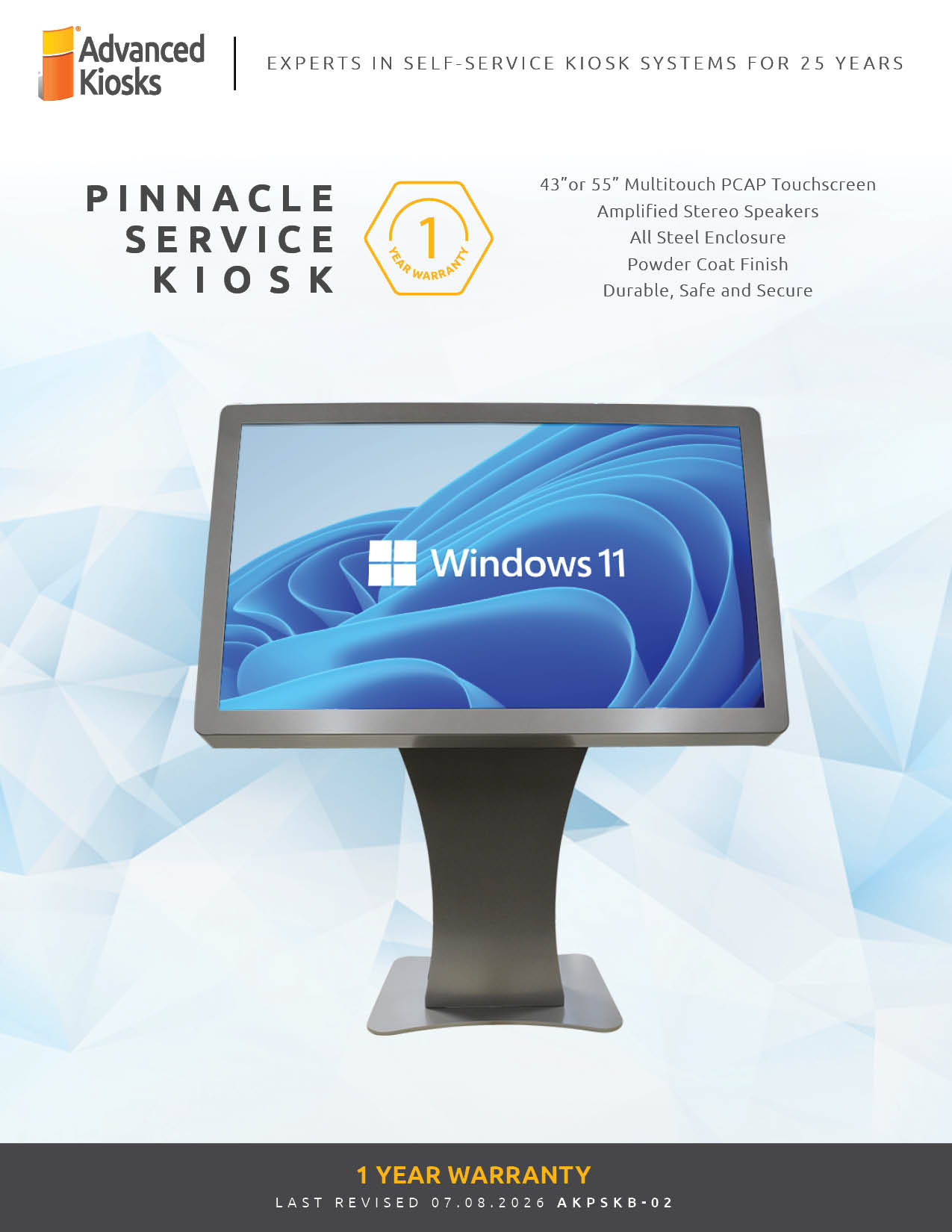 Document Kiosk Brochure Cover