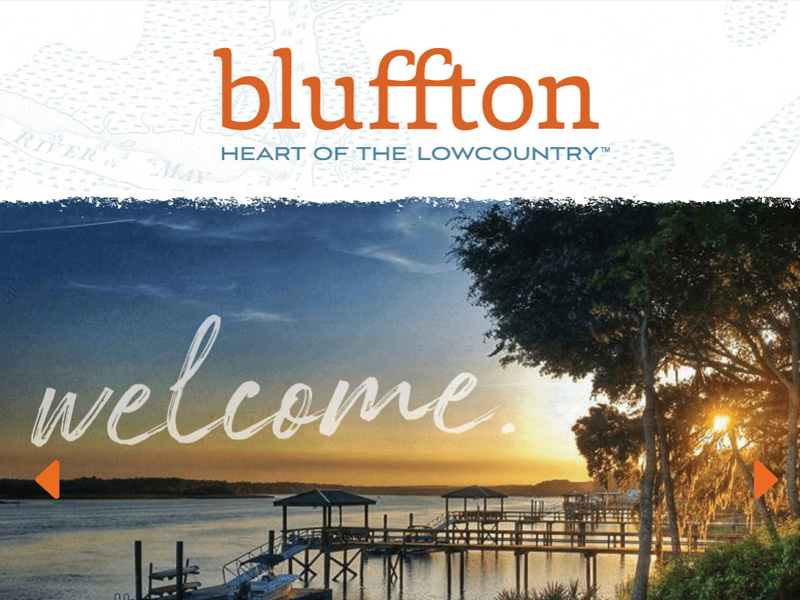 bluffton county customer page