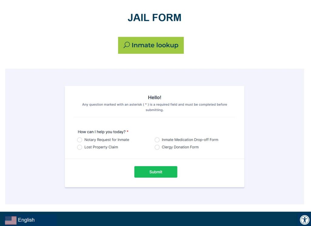Jail Forms