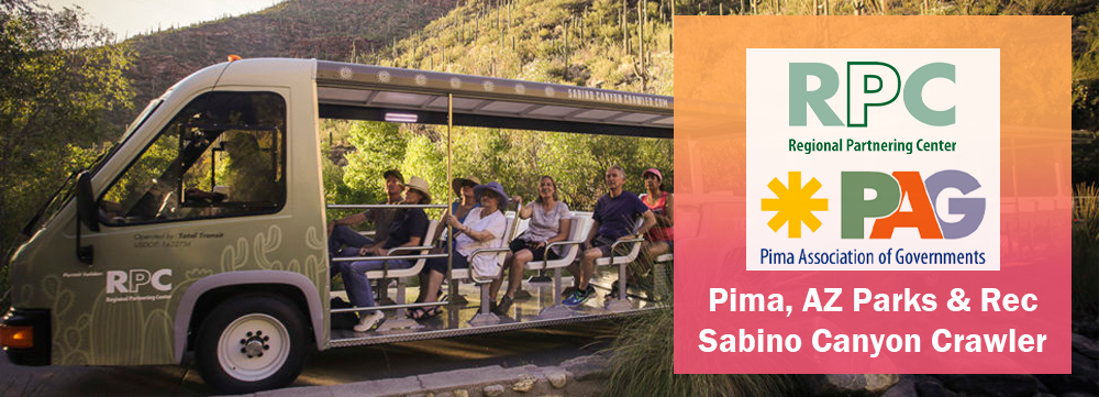 Pima Association of Governments Sabino Canyon Crawler ticketing kiosks