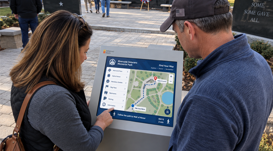 Enviro Kiosk for Wayfinding