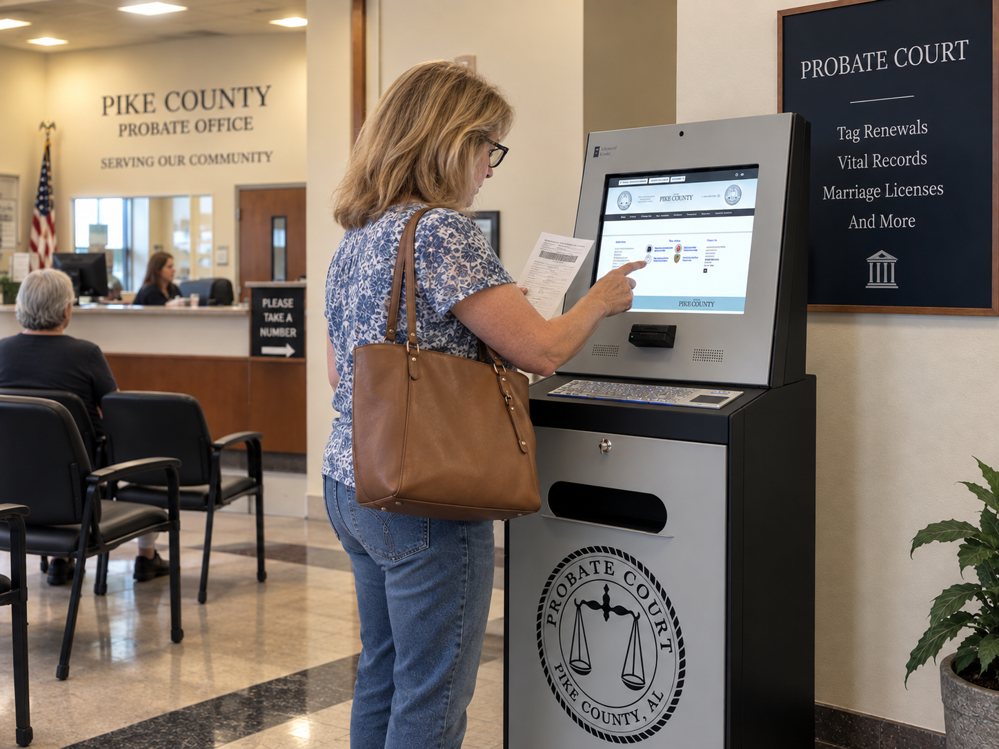 Greeter visitor management system for law enforcement