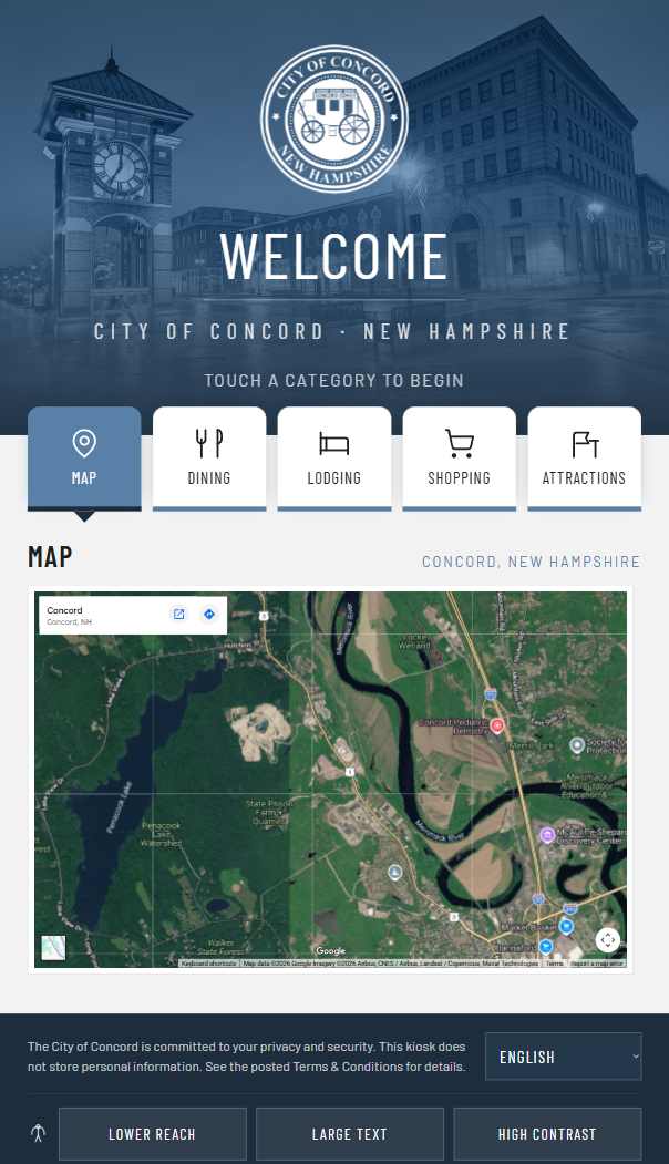 AK CityGuide Interface AK CityGuide Interface