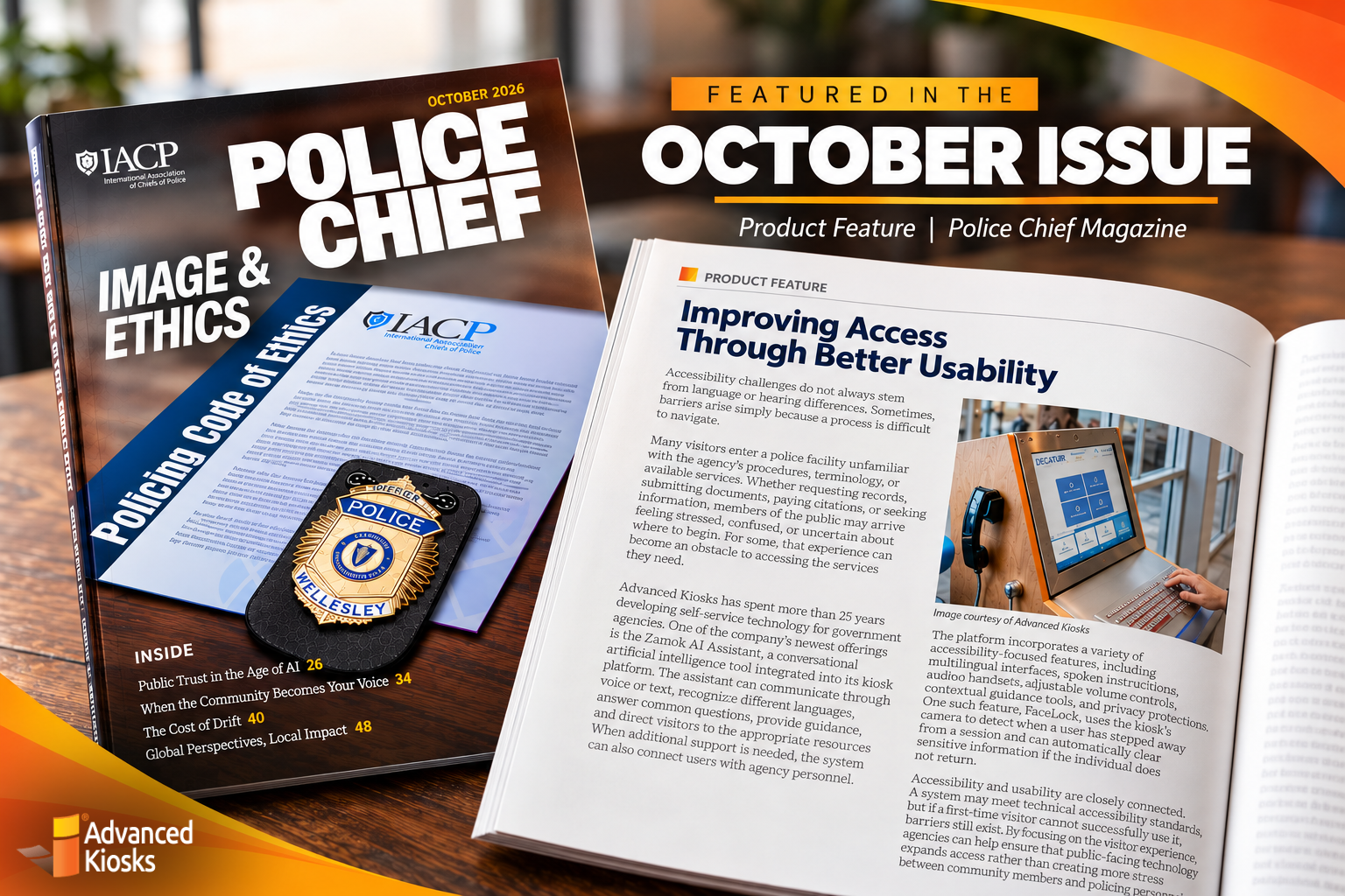Police Chief Magazine October 2026 product feature