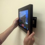 No-Power Wall Mounted Tablet Kiosk 1