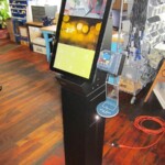 Ticketing Kiosk with Scanner and Printer