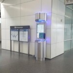 Tower Kiosk Providing Self-Service in Airport