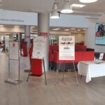 Freestanding Kiosks at College Student Center - Visitor Management System