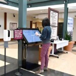 Government Lobby Wayfinding Directory Touchscreen Kiosk