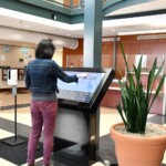 Large Screen Directory Kiosk in County Office Building
