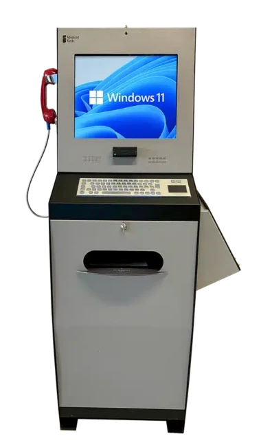 Document kiosk face hardware only