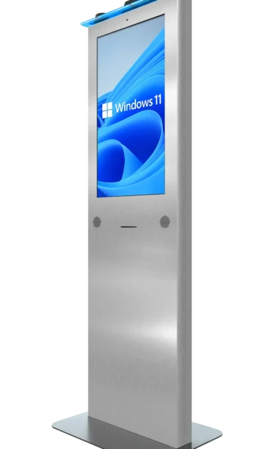 Merchant Max kiosk model left side