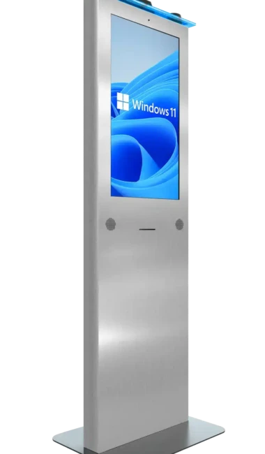 Merchant Max kiosk model side