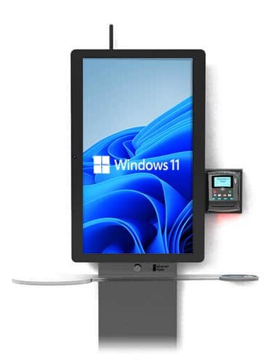 Retail Wall Kiosk Front view