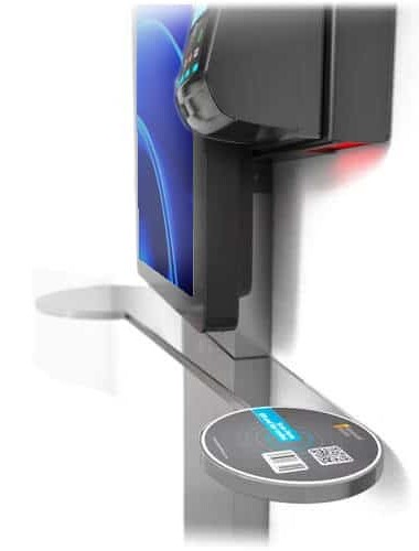Retail Wall Kiosk Card Reader